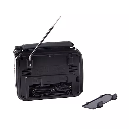 PORTABLE Mains-Powered or Battery-Operated Kitchen Radio – FM/AM/SW, USB, AUX, TF, MP3, Retro Style