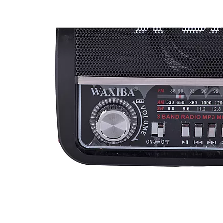 PORTABLE Mains-Powered or Battery-Operated Kitchen Radio – FM/AM/SW, USB, AUX, TF, MP3, Retro Style
