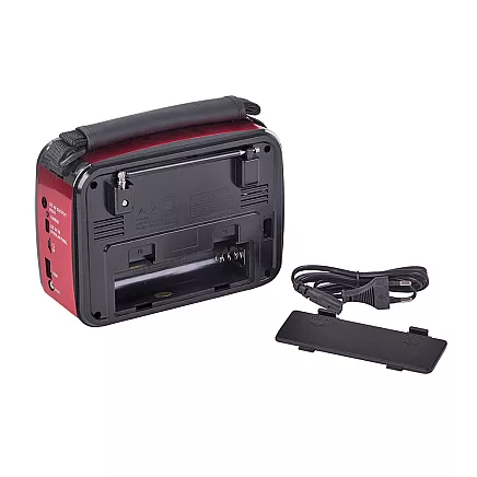 PORTABLE Mains-Powered or Battery-Operated Kitchen Radio – FM/AM/SW, USB, AUX, TF, MP3, Retro Style