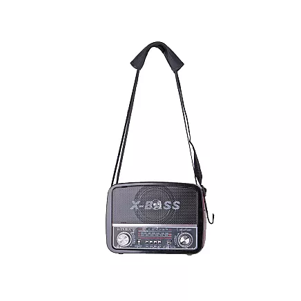 PORTABLE Mains-Powered or Battery-Operated Kitchen Radio – FM/AM/SW, USB, AUX, TF, MP3, Retro Style