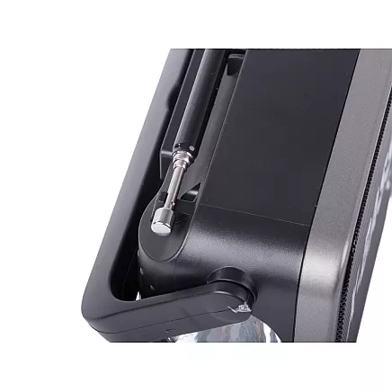 Pārnēsājams virtuves radio ar bateriju barošanu, retro antena, rokas vadība, FM/AM