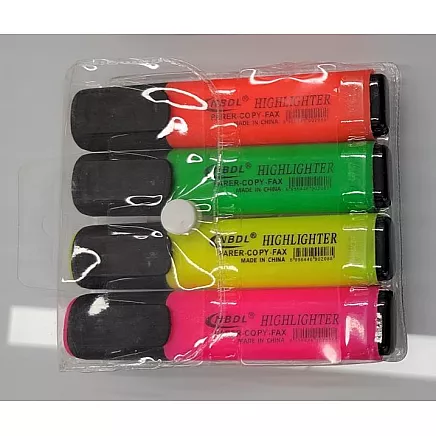 HIGHLIGHTERS 4 PCS (300)