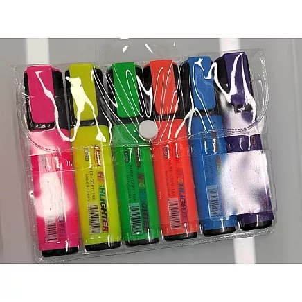 HIGHLIGHTERS 6 PCS (200)
