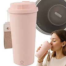 SELF STIRRING MUG 350ML PINK (60) GAB_B