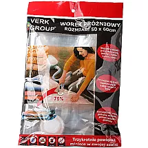 Vakuuma maiss apģērbu drēbju uzglabāšanai, 50x60 cm