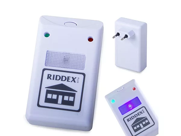 Grauzēju odu kukaiņu ultraskaņas atbaidītājs elektromagnētiskais repelents Riddex Plus