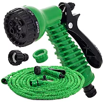 Dārza Šļūtene ar Pistoli 10m-30m Kvalitatīva