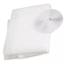 Moskītu Pret Insektu Odu Kukaiņu Tīkls Siets Logiem - 130x150cm, Balts