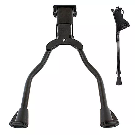 Bicycle stand bicycle foot double