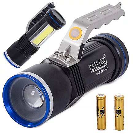 Bailong policijas meklēšanas lukturis ar CREE XM-L3-U3 LED, T624