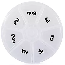 Zāļu Organizators 7 Dienām, Nedēļas Konteiners Tablešu Kaste