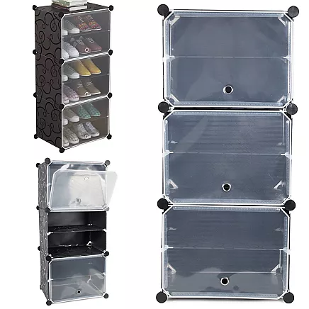 Modular shoe shelf shoe rack wardrobe