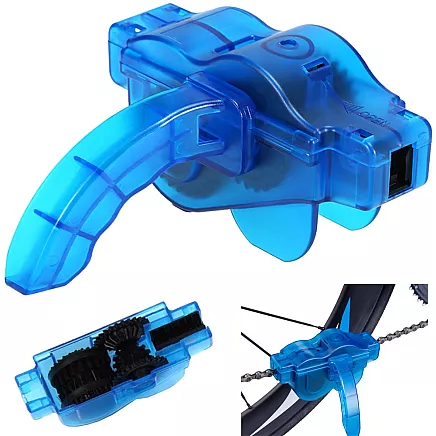 Velosipēda ķēdes tīrīšanas līdzeklis ierīce birste