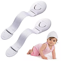 Skapīšu un atvilktņu slēdzenes bērnu drošībai, 2 gab.