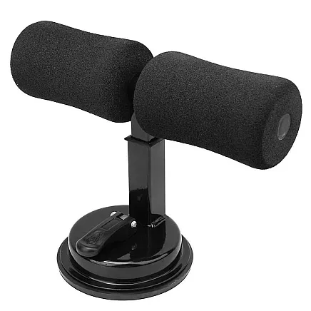 Leg bracket for abdominal exercises suction cup