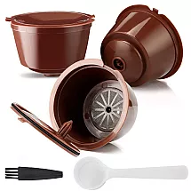 Atkārtoti lietojamās kapsulas kafijas pagatavošanai, Dolce Gusto kafijas automātiem, 3...