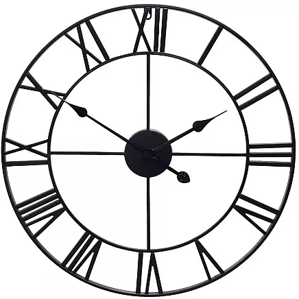 Rome retro vintage loft 3d wall clock 60cm