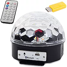 LED Diskobumba MP3 USB Projektors Bluetooth