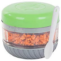 Dārzeņu un Augļu Smalcinātājs ar Rokas Piedziņu