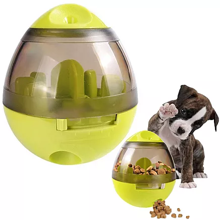 Interactive dog toy - treat ball