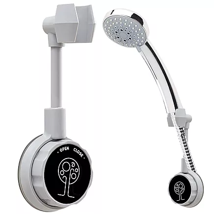 Dušas klausules turētājs ar piesūcekni, dažādas krāsas