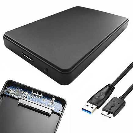 Drive enclosure hdd ssd 2.5 usb 3.0 sata