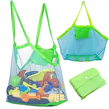 Liela pludmales soma – sieta iepirkumu soma XXL, zila