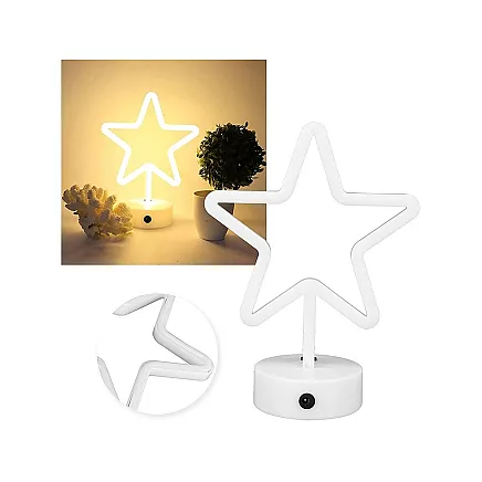 Standing star 100 led christmas tree lights large usb