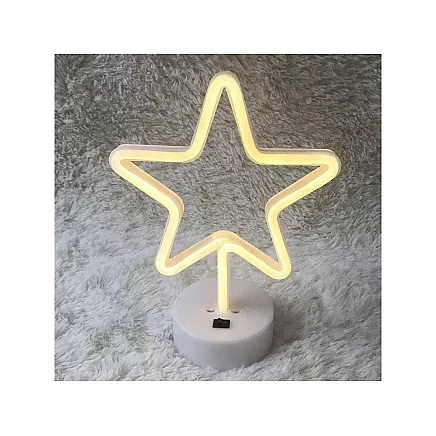Standing star 100 led christmas tree lights large usb