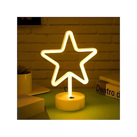 Standing star 100 led christmas tree lights large usb