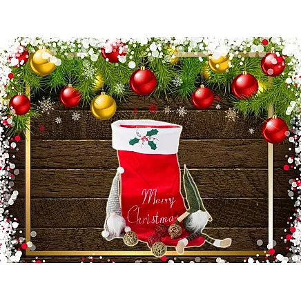 Ziemassvētku Dāvanu Zeķe, 62 cm