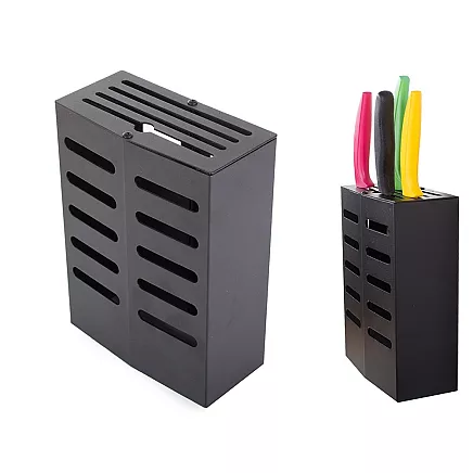 Knife rack kitchen organiser knife drainer