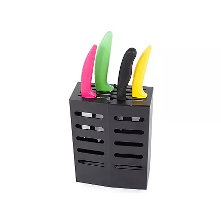 Knife rack kitchen organiser knife drainer