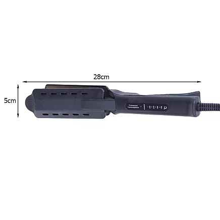 Ceramic hair straightener lightweight regulation