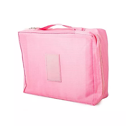 Make-up bag travel organiser pink