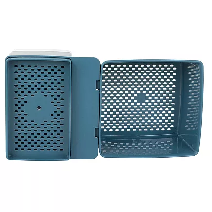 Dish liquid dispenser sponge container drainer