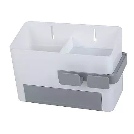 Bathroom organiser bin dryer holder