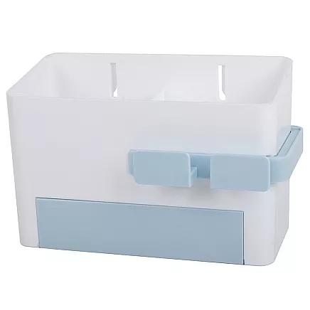 Bathroom organiser bin dryer holder