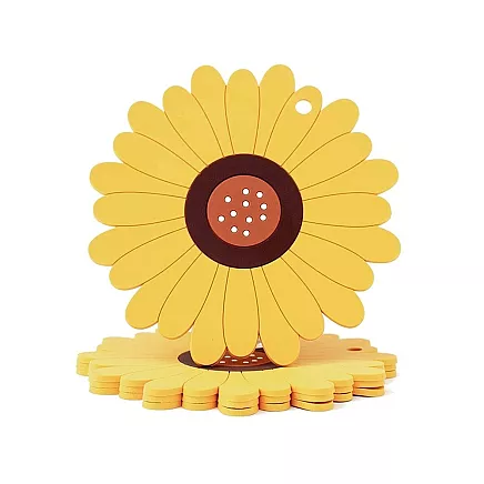 Silicone potholder for mugs and pans