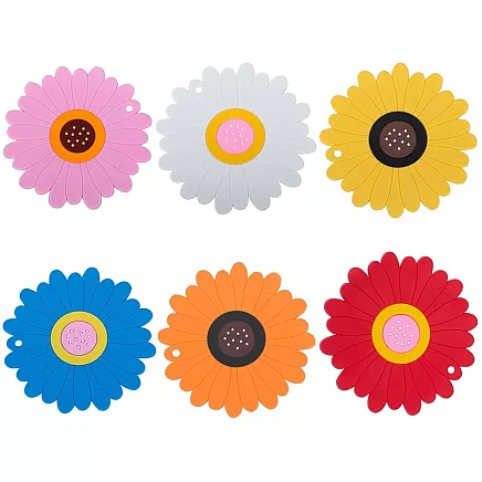 Silicone potholder for mugs and pans