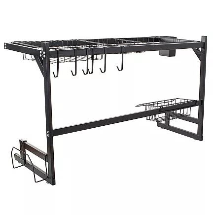 Dishwasher large drainer cutlery plates