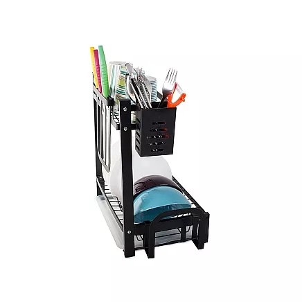 Double-decker dishwasher drainer