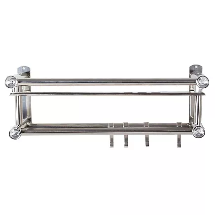 Bathroom shelf hanging shower organiser