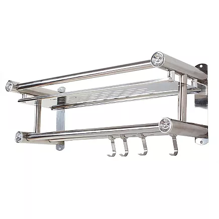 Bathroom shelf hanging shower organiser