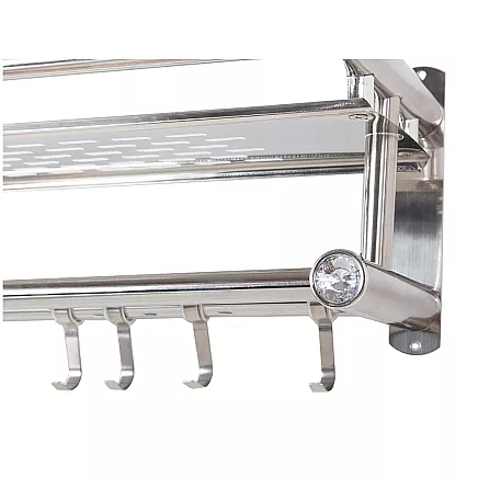 Bathroom shelf hanging shower organiser