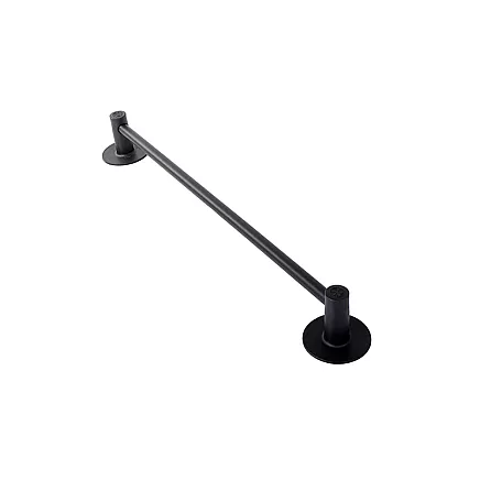 Wall-mounted bathroom hanger for slippers towels