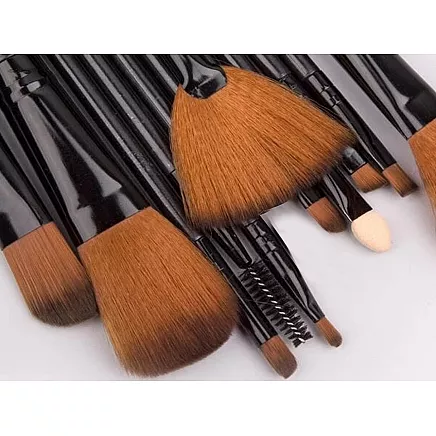 Set of professional make-up brushes 12 pieces
