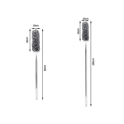 Telescopic broom dusting brush long 280cm