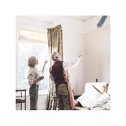 Telescopic broom dusting brush long 280cm