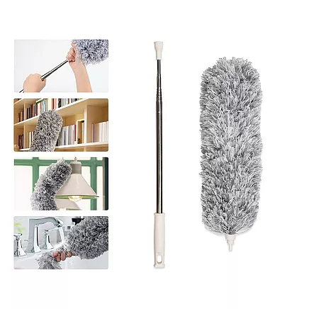Telescopic broom dusting brush long 280cm